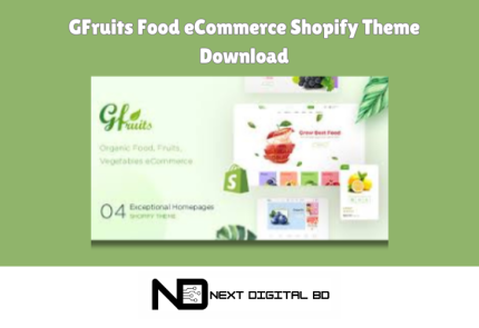 GFruits Food eCommerce Shopify Theme Download