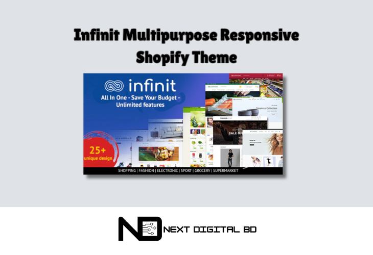 Infinit Multipurpose Responsive Shopify Theme