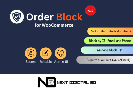 Order Block for woocommerce plugin download