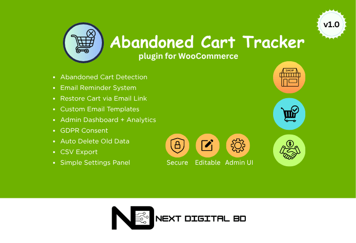 Abandoned Cart Tracker plugin download