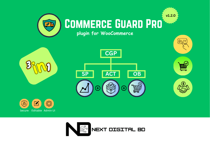 commerce guard pro v1.2.0 - woocommerce plugin